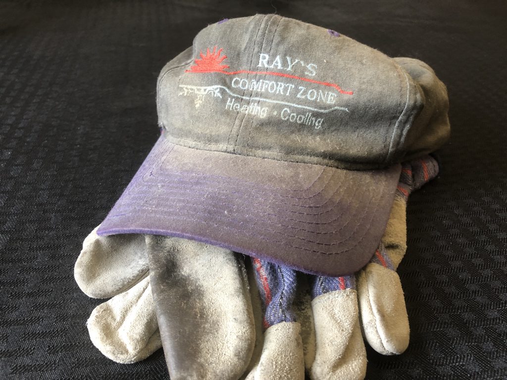 Grandpa's work hat and gloves, the origin of Grindstone Mechanical